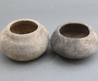 灰陶小口罐